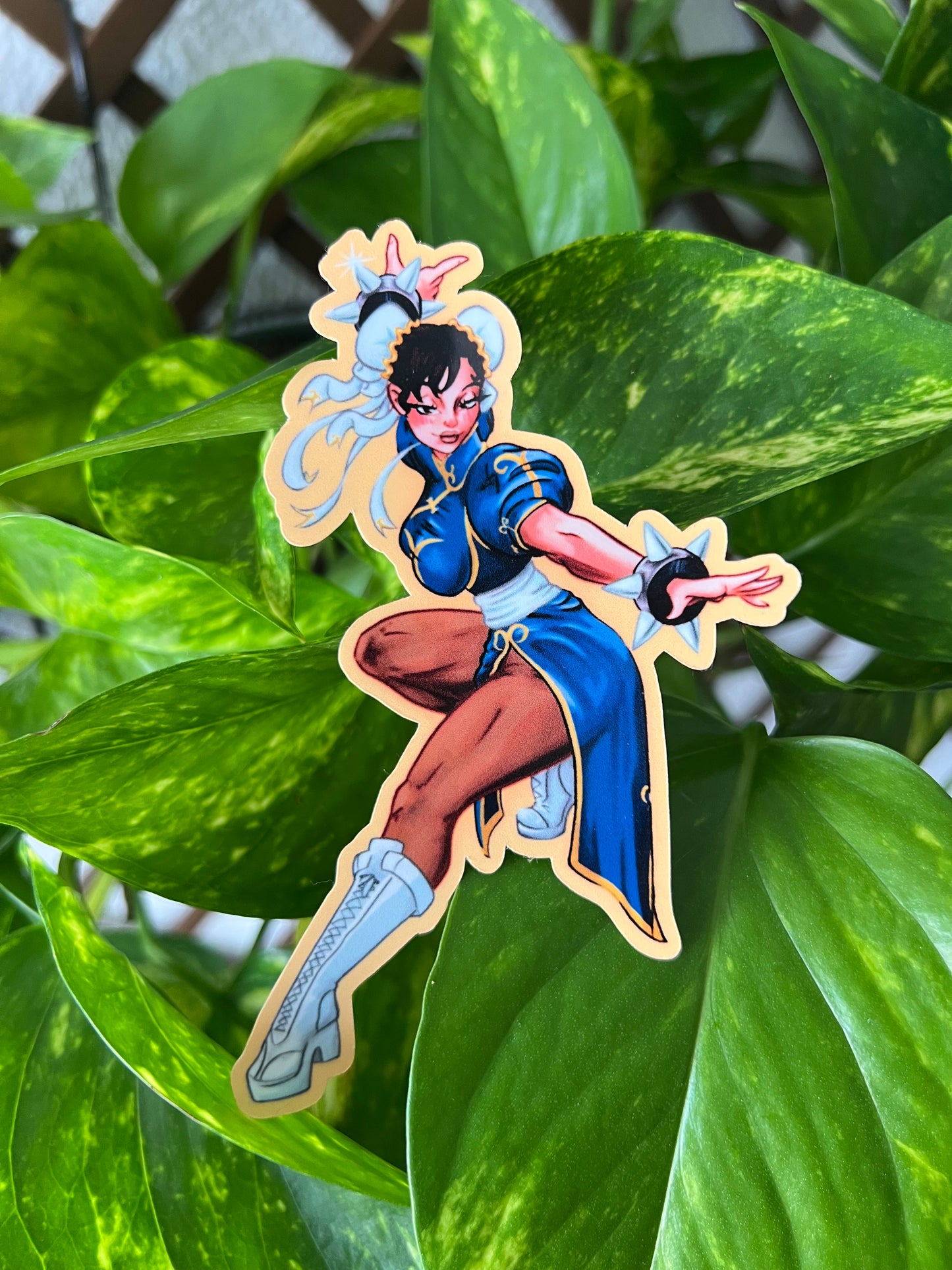 Chun-LI Pin up Sticker