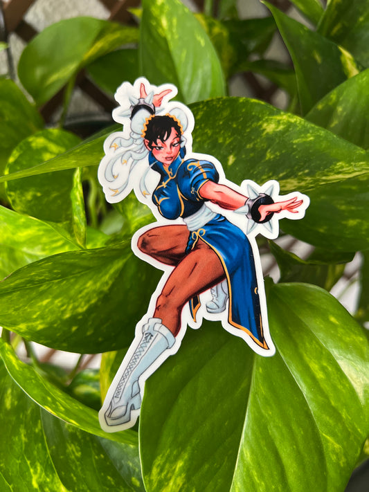 Chun-LI Pin up Sticker